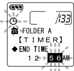 OLYMPUS DS2 - Réglage de l'heure d'arrêt. - 4