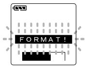 OLYMPUS DS2 - Appuyez à nouveau sur la touche MENU/SET. - 2