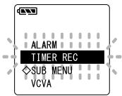 OLYMPUS DS2 - Enregistrement programme (TIMER REC) - 2