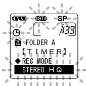 OLYMPUS DS2 - Appuyez sur la touche MENU/ SET pour fermer l'écran de configuration. - 1