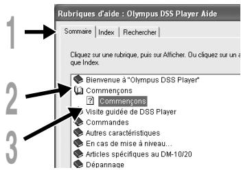 OLYMPUS DS2 - Recherche par mots-clés - 1