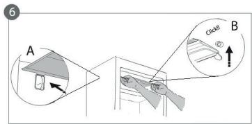 HOTPOINT BS901AA - Procedure de nettoyage de l'accessoire antigivre - 6