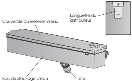 DARTY B645N4BFE - Distributeur à eau (uniquement sur l'appareil avec distributeur) - 1
