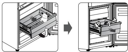 DARTY B645N4BFE - Cassetto del congelatore - 1