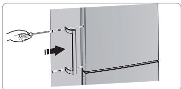 DARTY B645N4BFE - Tiradores de puerta (solo para electrodomesticos con tiradores) - 1