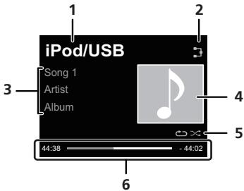 PIONEER N-PO1 K BLACK - Touches de commande de lecture - 1