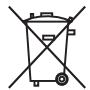 PIONEER N-PO1 K BLACK - Information à destination des utilisateurs sur la collecte et l'élimination des équipements et batteries usagées - 3