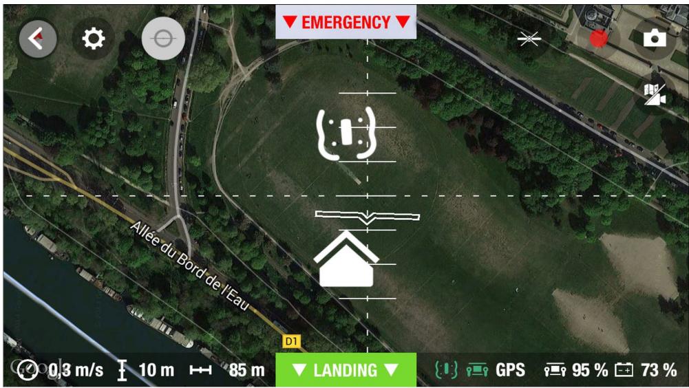PARROT BEBOP 2 ROUGE / NOIR - Précharger une carte - 2
