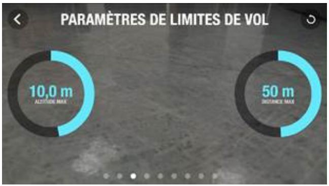 PARROT BEBOP 2 ROUGE / NOIR - Limites de vol - 1