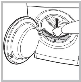HOTPOINT FTVF85CP - Nettoyage du filtre après chaque cycle - 2