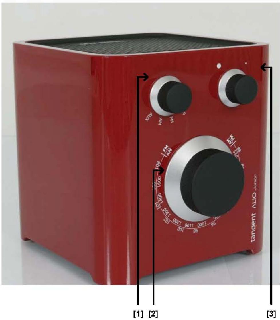 TANGENT ALIO JUNIOR NOIR - Vue du dessus - 1