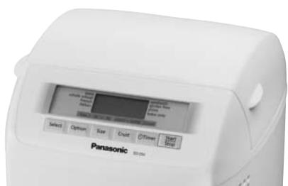 PANASONIC SD 255 WXE - La présente notice concerne deux machines à pain différentes - 4