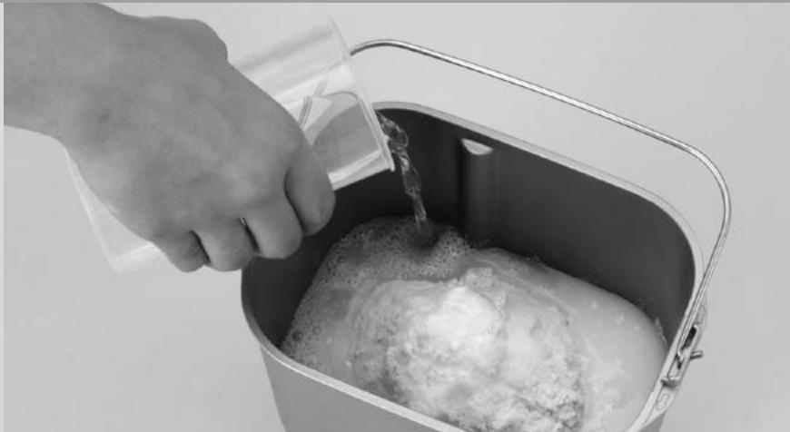 PANASONIC SD 255 WXE - Utilisation de préparation pour pain (aussi appelées mix) - 2