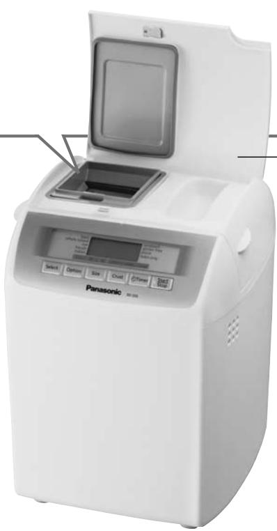 PANASONIC SD 255 WXE - Distributeur de fruits secs et de graines (SD-255 uniquement) - 1