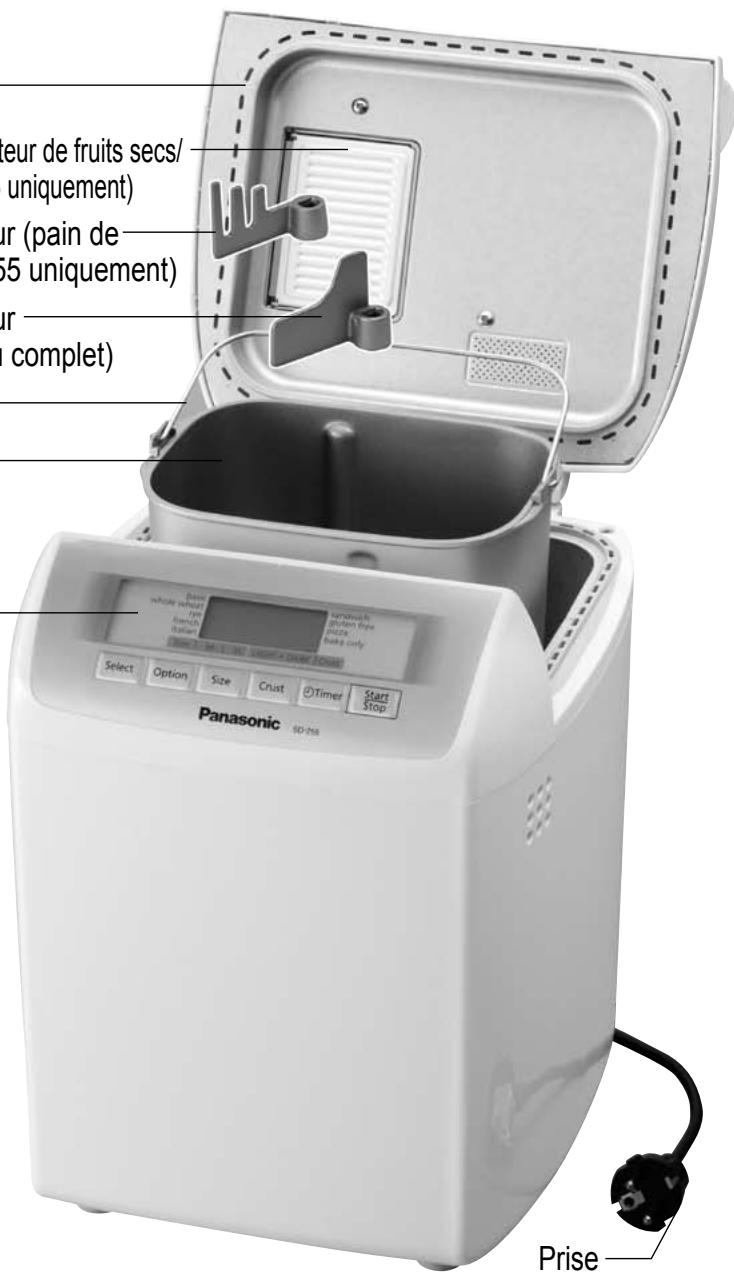 PANASONIC SD 255 WXE - Cuillère doseuse - 2