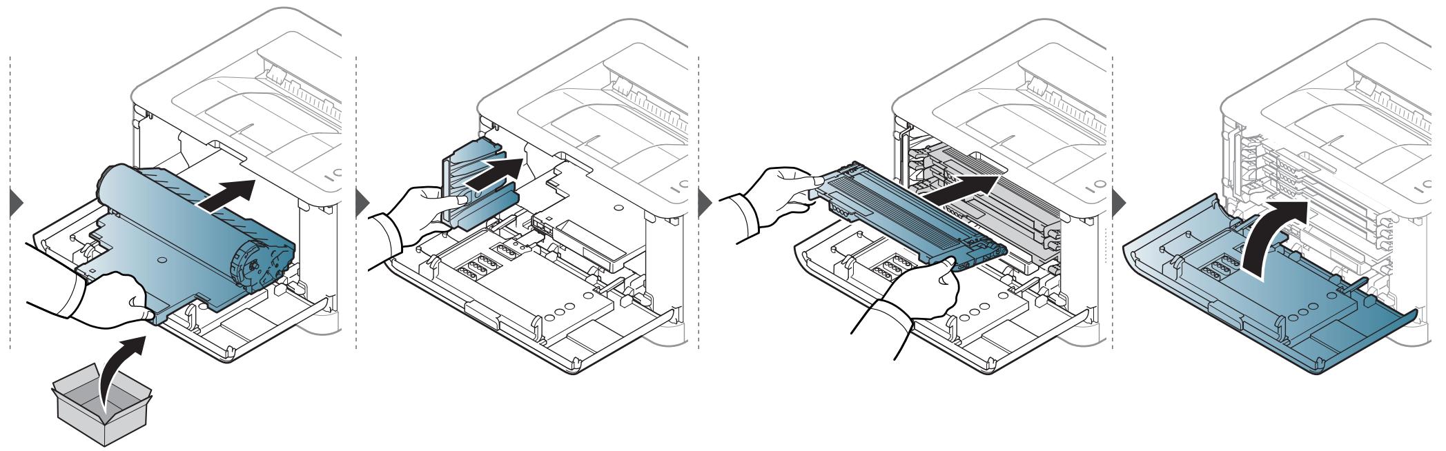 SAMSUNG SL-C430 - Remplacement de l'unité d'imagerie - 2