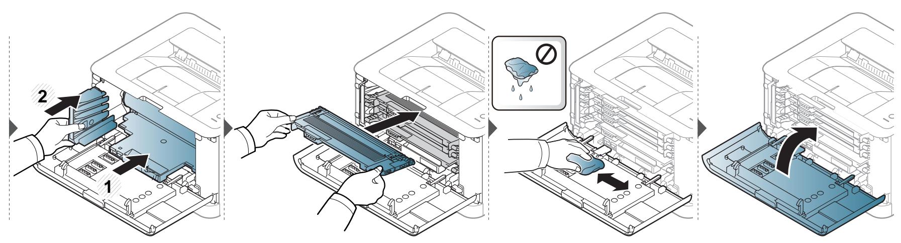 SAMSUNG SL-C430 - Nettoyage de l'appareil - 3
