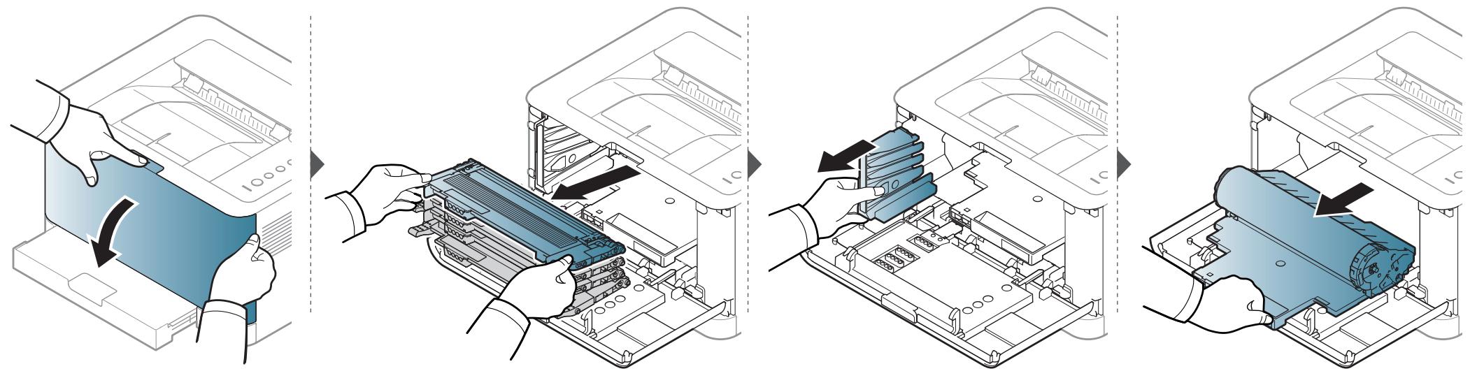 SAMSUNG SL-C430 - Remplacement de l'unité d'imagerie - 1