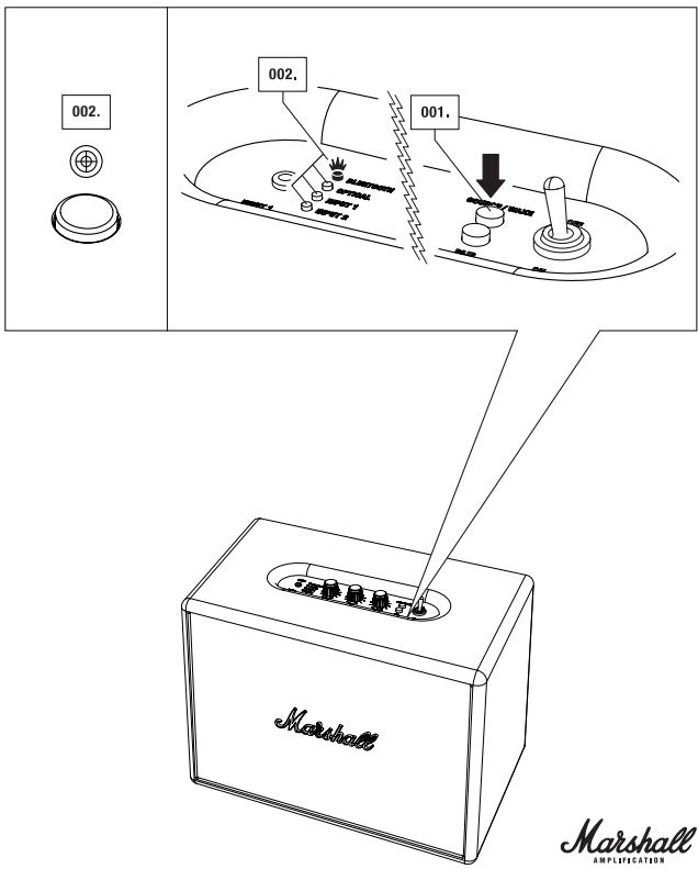 MARSHALL WOBURN CREAM - Utilisation du WOBURN avec vos appareils - 13