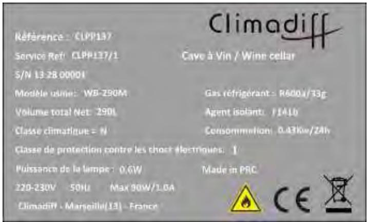 CLI CLPG137 - TECHNICAL CHARACTERISTICS - 1