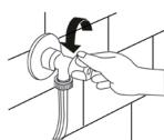 PROLINE WDP 1275 - Branchement de l'alimentation d'eau - 4