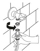 PROLINE WDP 1275 - Branchement de l'alimentation d'eau - 3