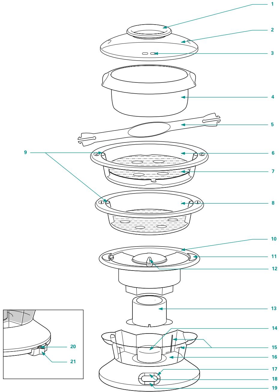 SEB VC 7002.00 - Pour deux fonctions de cuisson : - 7