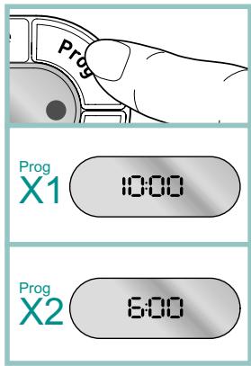 SEB VC 7002.00 - Pour vérifier une programmation ou modifier une programmation - 1
