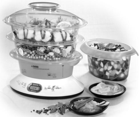 SEB VC 7002.00 - Pour deux fonctions de cuisson : - 3