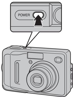 FUJIFILM A510 - Mettez l'appareil photo sous tension. - 1