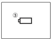 FUJIFILM A510 - Vérification de la charge des batteries/piles - 2