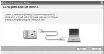 FUJIFILM A510 - Débranchement de l'appareil photo - 1