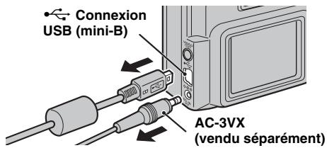 FUJIFILM A510 - Débranchement de l'appareil photo - 4