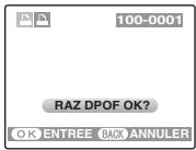 FUJIFILM A510 - DPOF annuler tout - 1