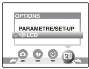 FUJIFILM A510 - Réglage de la luminosité de l'écran LCD - 1