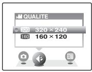 FUJIFILM A510 - Changement du format de la vidéo - 1