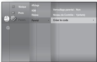 SAMSUNG HT-BD8200T - Modification du mot de passe - 1