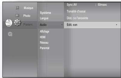 SAMSUNG HT-BD8200T - Réglage du son - 1