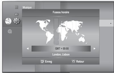 SAMSUNG HT-BD8200T - Sélectionnez votre fuseau horaire - 2