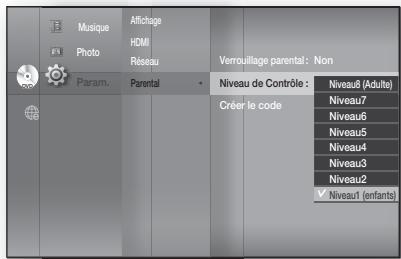SAMSUNG HT-BD8200T - Réglage du niveau des disques - 1