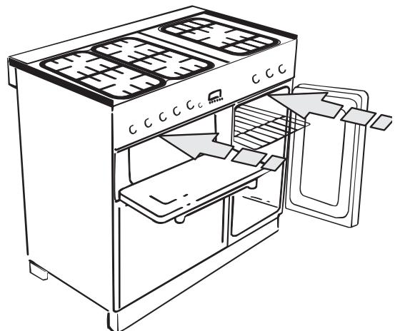 FALCON F9OODXEICR/CEU - Déplacement de la cuisinière - 1