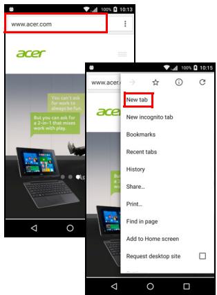 ACER LiQUiD ZEST4G BLEU - Remarque - 1