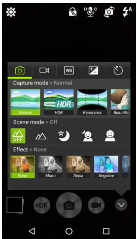 ACER LiQUiD ZEST4G BLEU - Sélection du mode - 1