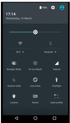 ACER LiQUiD ZEST4G BLEU - Activer ou désactiver le mode avion - 2