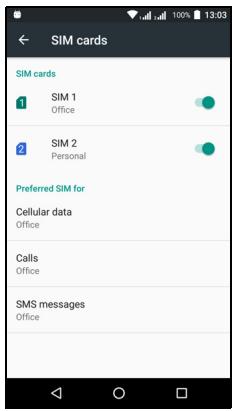 ACER LiQUiD ZEST4G BLEU - Gestion SIM - 1