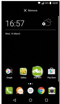 ACER LiQUiD ZEST4G BLEU - Ajouter ou supprimer des dossiers - 1