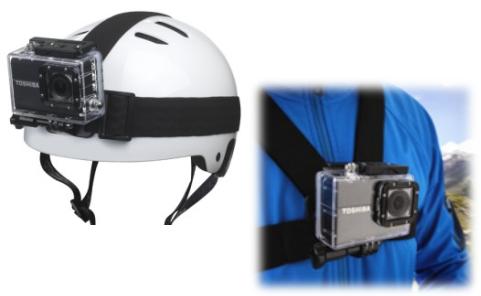 TOSHIBA PACK XSPORTS - Fixations pour la tête et la poitrine - 1