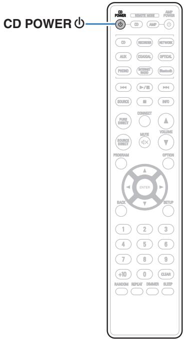 DENON DCD900NE - Réglage du mode de veille automatique - 1