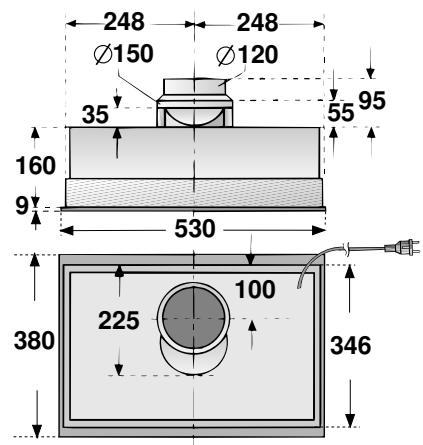 SIEMENS LB55565 - Dimensions de l'appareil et distances de sécurité - 2
