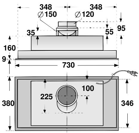 SIEMENS LB55565 - Dimensions de l'appareil et distances de sécurité - 4